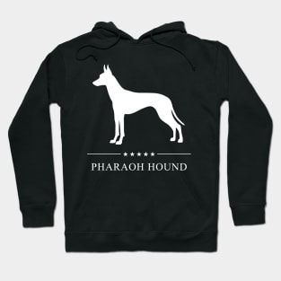 Pharaoh Hound Dog White Silhouette Hoodie